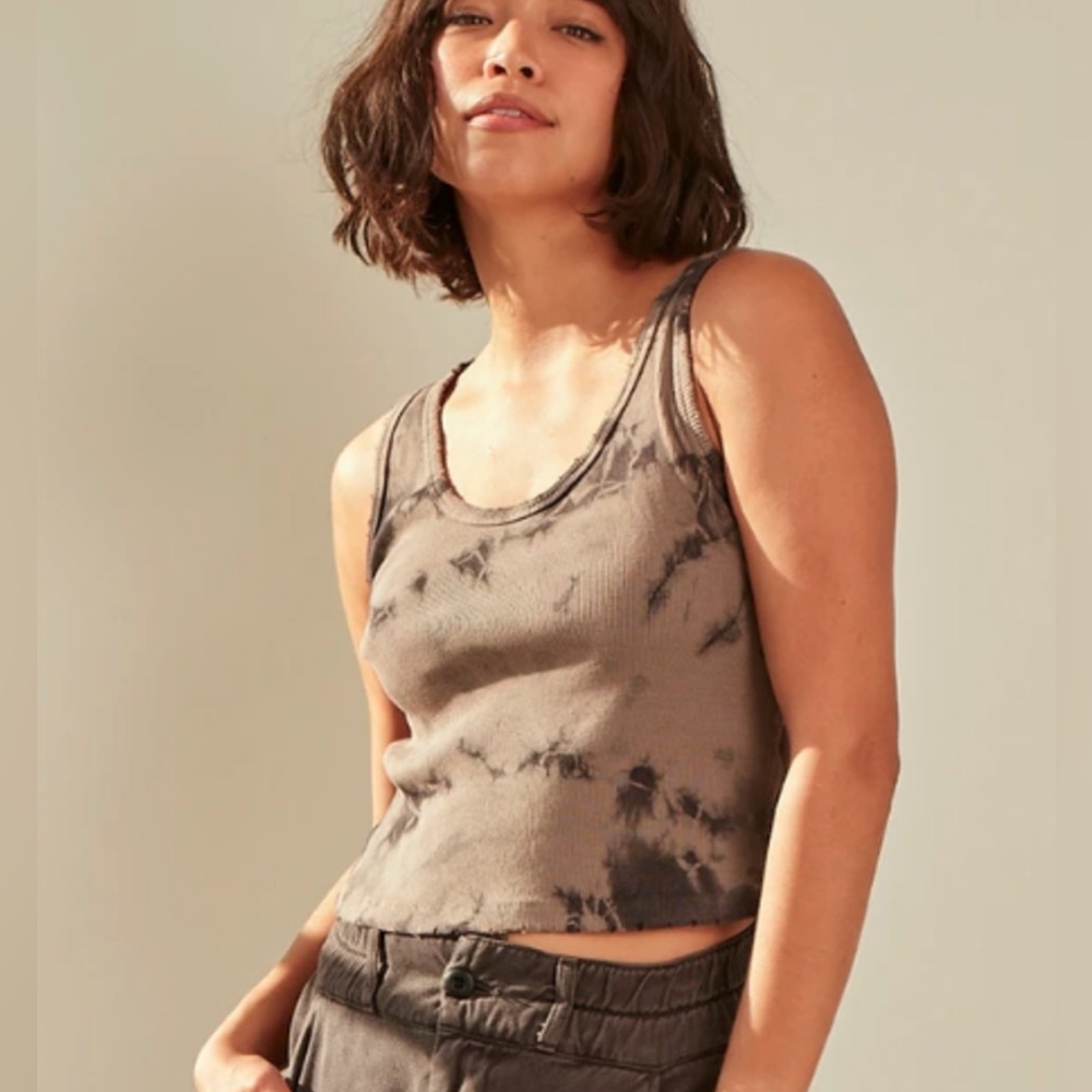 AMO Eclipse Crop Rib Tank